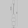 Подвесной светильник MAYTONI PATTERN MOD267PL-L28G3K